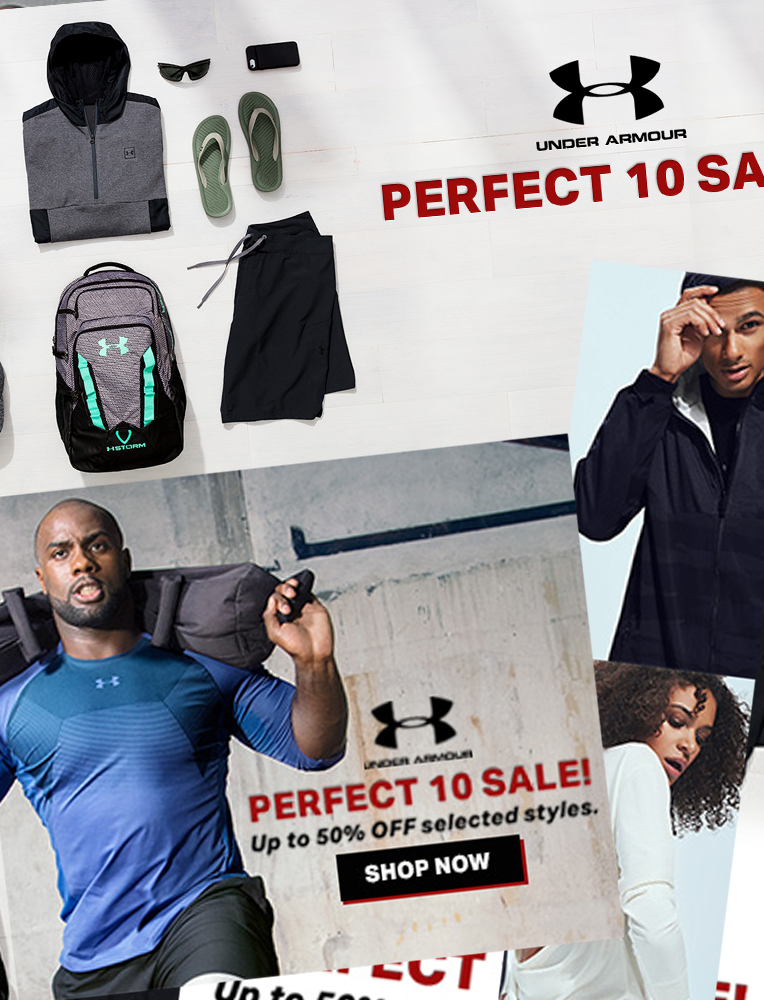 Under Armour project digital campaign preview